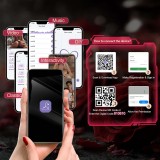 Wearable Panty Vibrator APP & Remote Control Strap on 9 Vibrations Modes Rose Sex Toy Vibrating Penis Ring Clitoral Stimulator Gift for Couple Women Men Solo Masturbation Sexual Pleasure