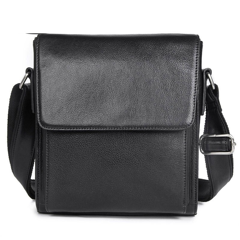 Men's Business Leather Shoulder Bag