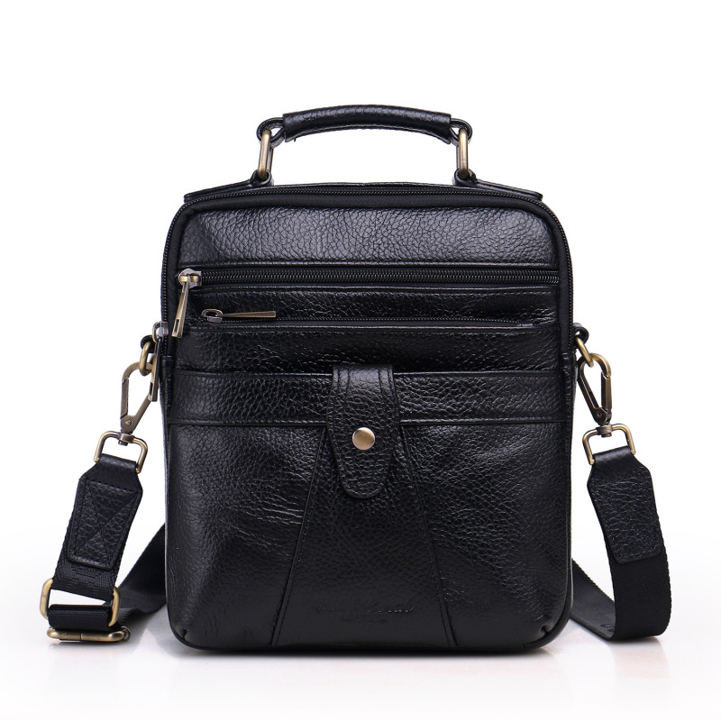 Men's True Leather Handbag Crossover Bag