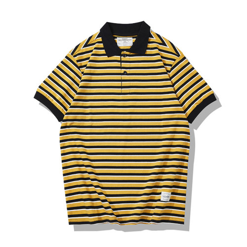 Men's Fashion Stripes Polo Shirts