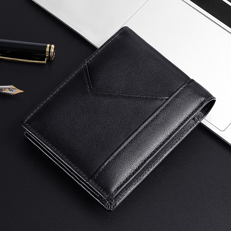 Men's Fashion Leather Wallet Coin Cardholder