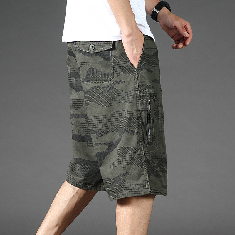 Men's Fashion Casual Mutiple Pockets Shorts