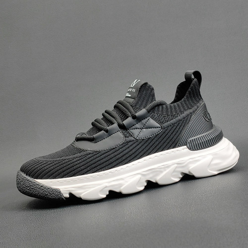 Men's Fashion Knitting Breathable Sneakers