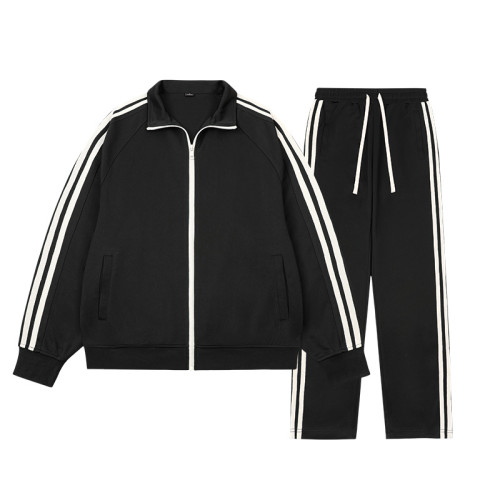Men's Fashion Sports Fleece jacket Pants Sets