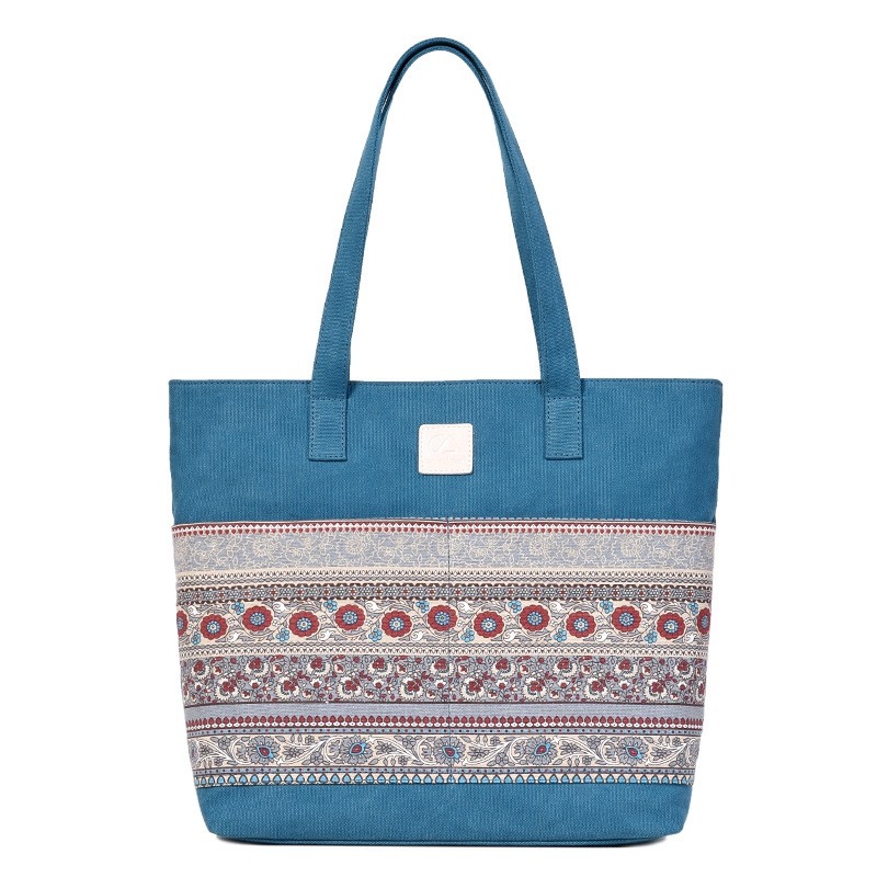 Women's Fashion Floral Shopping Handbag