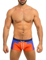 Taddlee Swimsuits Men's Swim Boxer Trunks Sexy Swimwear Square Cut Board Shorts