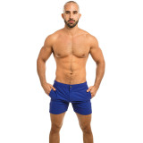 Taddlee Brand Sexy Men's Swimwear Swim Shorts Trunks Square Cut Black Blue Solid Color Swimsuits Boxers Bathing Suits Gay Board