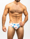 Taddlee USA Stars Swimwear Men Swimsuits Swimming Briefs Board Shorts Bathing Suits Trunks