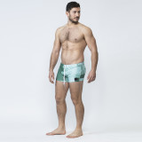 Taddlee Swim Trunks Men Boxer Cut Swimwear Briefs Square Leg Swimsuits Bikini