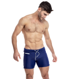 Taddlee Brand Solid Gray Sexy Men's Swimwear Swim Shorts Trunks Square Cut Black Blue Solid Color Swimsuits Boxers Bathing Suits Gay Board