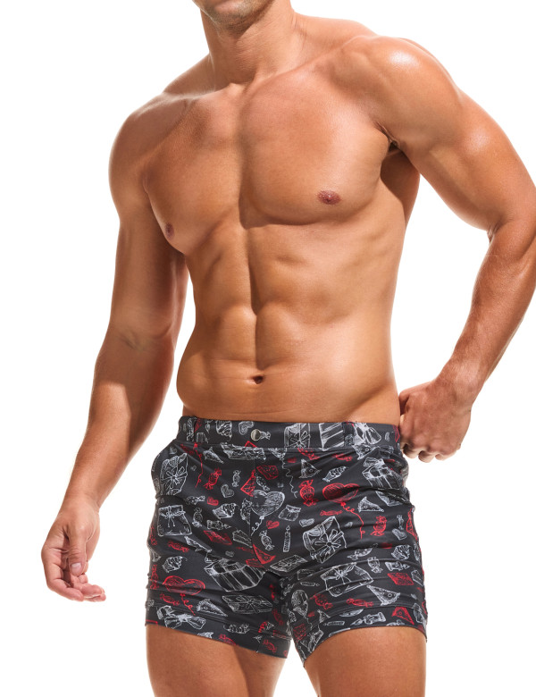 Taddlee Swimwear Men Basic Long Swimming Trunk Surf Camo Shorts Swimsuits Pocket