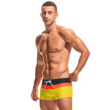 Taddlee Mens Swimwear Swim Trunk Square Leg Swimsuits Bathing Suits Board Shorts