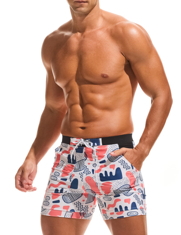 Taddlee Mens Swimwear Swim Trunk Square Leg Swimsuits Bathing Suits Board Shorts