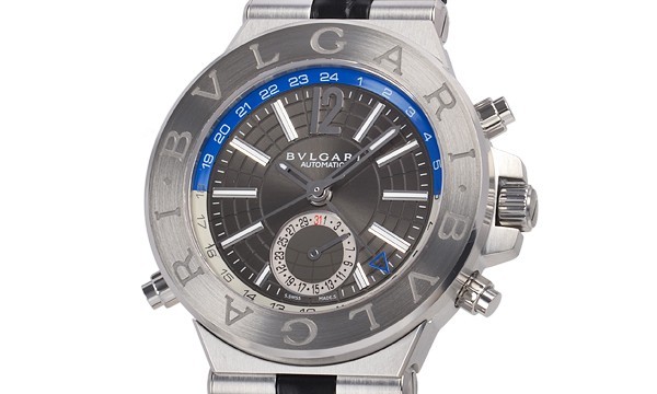 ブルガリコピー時計 ディアゴノ GMT 自動巻きムーブメント DG40C14SLDGMT