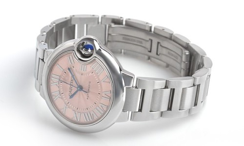 カルティエスーパーコピー バロンブルー 33mm Cal.8101MC自動巻きムーブメント 28800振動/時 W6920100