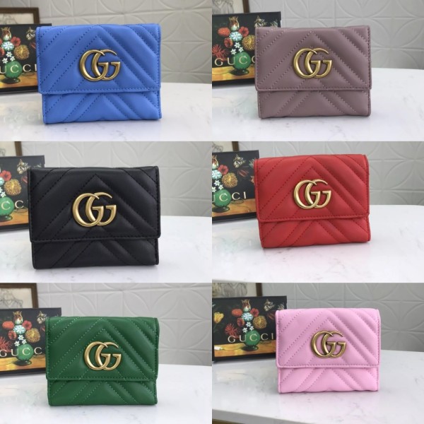 6色/ 12cm/ Gucciグッチ財布スーパーコピー474802