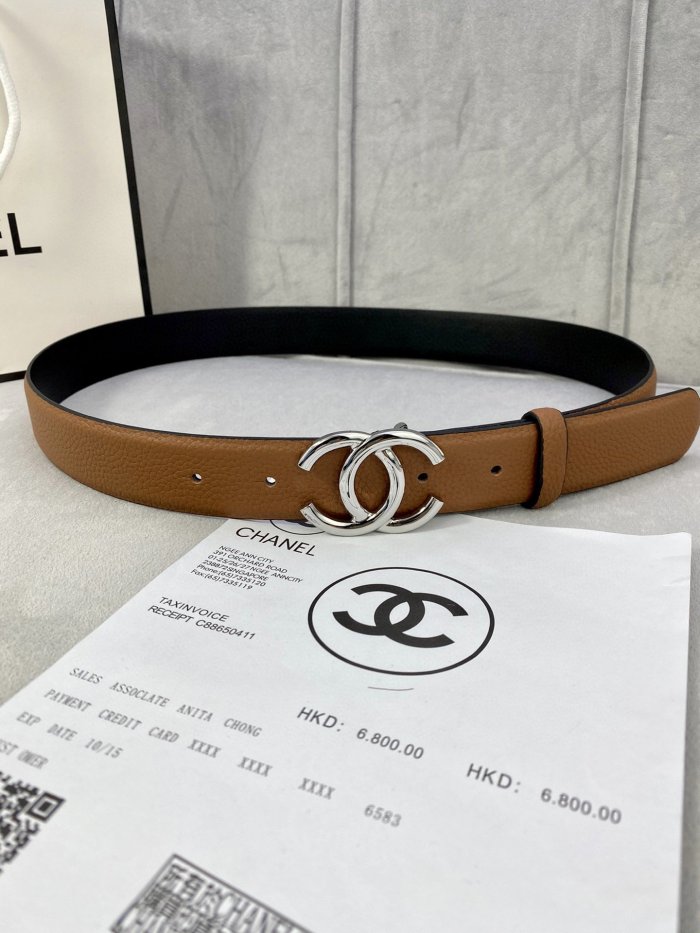 5色/ 3cm/ Chanelシャネルベルトスーパーコピー