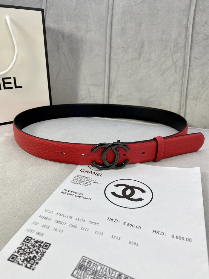 5色/ 3cm/ Chanelシャネルベルトスーパーコピー