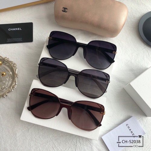3色/ Chanelシャネルサングラススーパーコピー52038