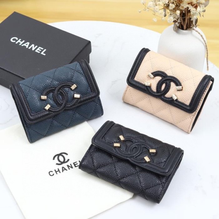 3色/ 11CM/ Chanelシャネル財布スーパーコピーA02105
