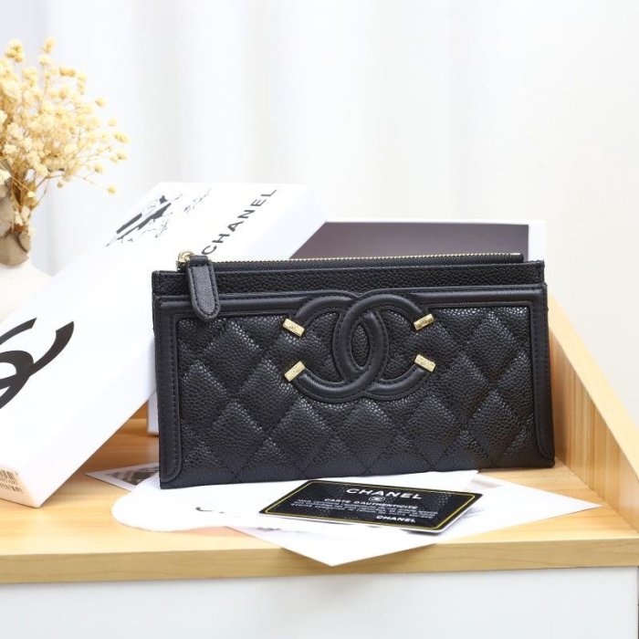 3色/ 19CM/ Chanelシャネル財布スーパーコピーA02109