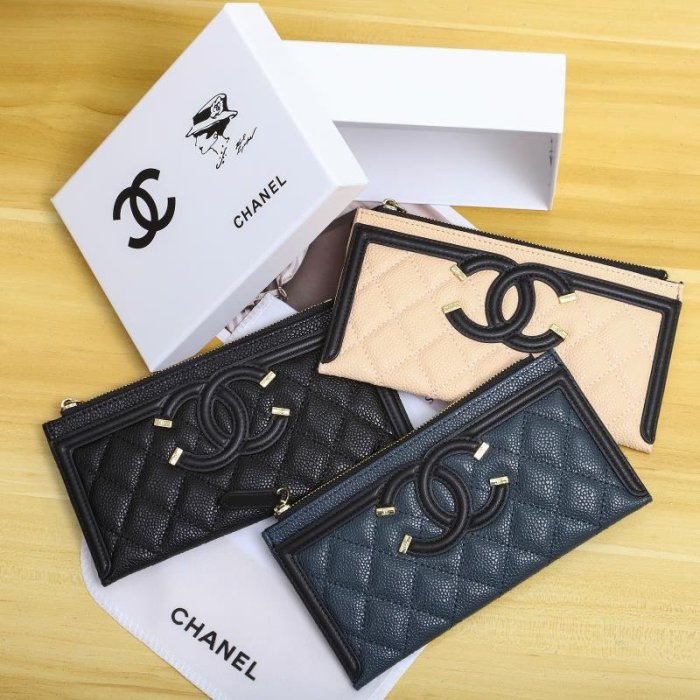 3色/ 19CM/ Chanelシャネル財布スーパーコピーA02109