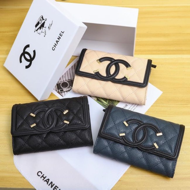 3色/ 15CM/ Chanelシャネル財布スーパーコピーA02108