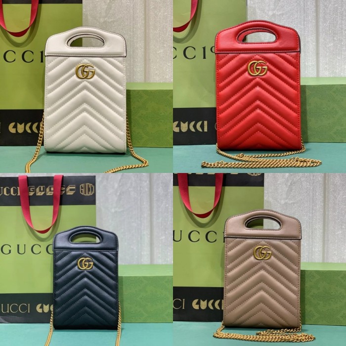 4色/ 23cm/ Gucciグッチバッグスーパーコピー699756