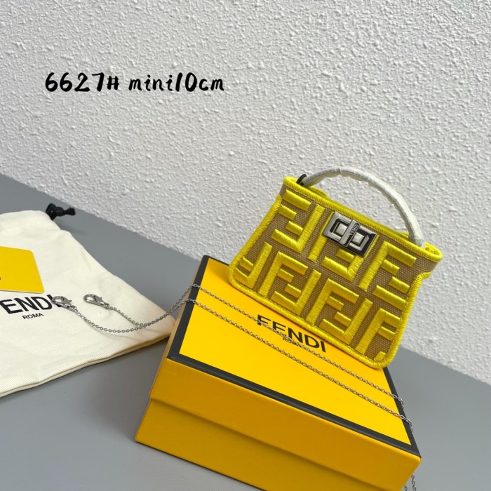 4色/ 10cm/ Fendiフェンディバッグスーパーコピー6627
