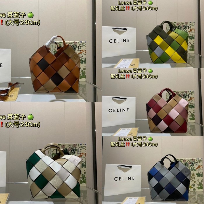 5色/ 20cm/ 24cm/ Loeweロエベバッグスーパーコピー