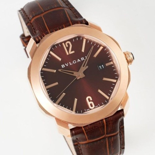 希少色ブルガリ 時計 オクト ローマ 41mm Octo Roma 偽物 Bum43389