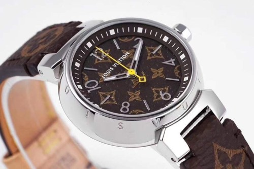 ルイヴィトン 時計 タンブール ストリート ダイバー モノグラム 34mm vuy02756