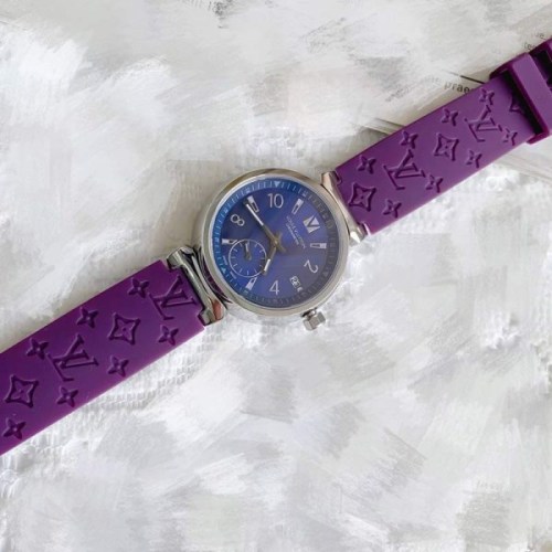世界中で大人気♪ルイヴィトン 時計 タンブール 偽物 ストリート ダイバー 33mm vur16084