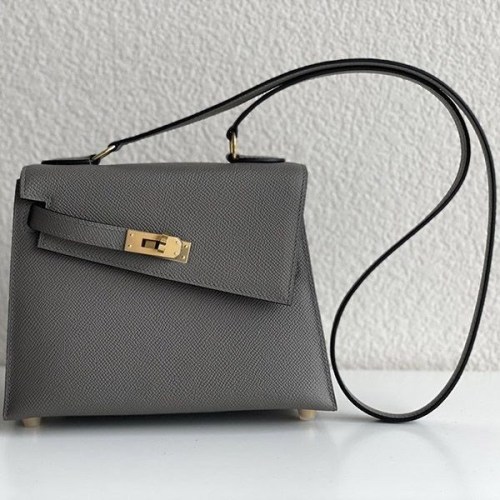 超希少！エルメス コピー ケリー20 外縫い エプソン バッグ ers00600