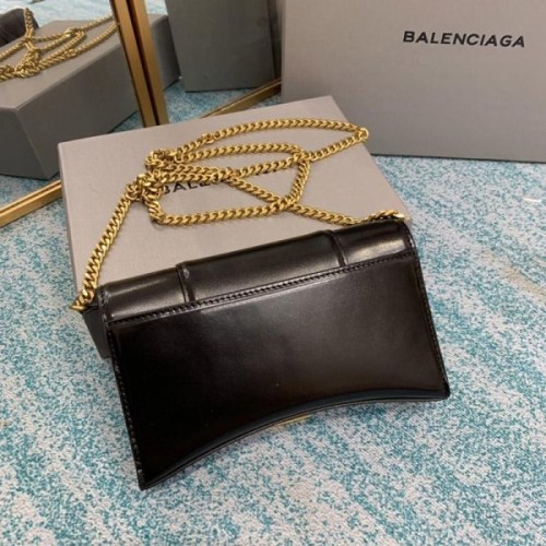秋冬新作 バレンシアガ アワーグラス 偽物シェイプ Smallトップハンドルバッグ bac86116