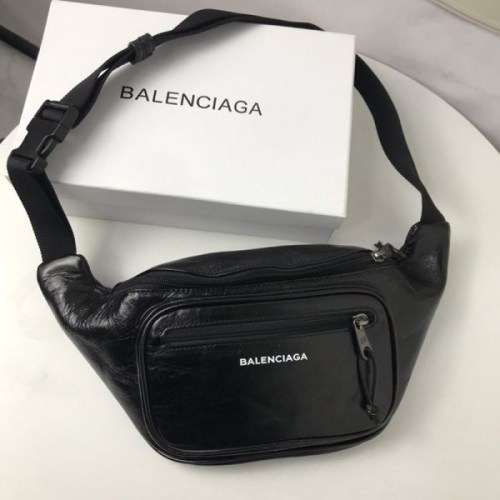 大人気！バレンシアガ エクスプローラー コピー★ロゴ ベルトバッグ 偽物 レザー bad09034