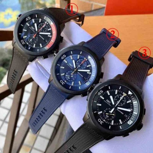 ☆超人気☆IWC アクアタイマー 偽物 クロノグラフ ガラパゴス アイランド 3色 iwq55660
