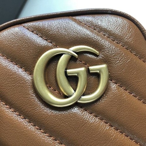 【グッチ】GG Marmont☆マテラッセ偽物☆ミニショルダーバッグgg210820109