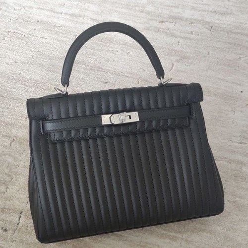 春もの新作エルメス ケリー Kelly25 コピー トリコカラー 外縫いセリエ ナタ erz13673