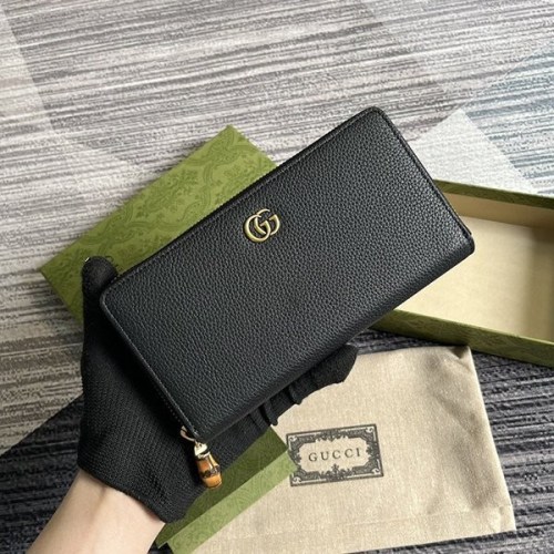 お洒落 グッチ GGマーモント 偽物 長財布 ギフトに最適♪ gul55903