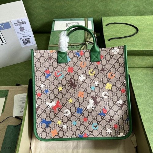 ブティック♪グッチ チルドレン ロゴトートバッグ 偽物 guw08743