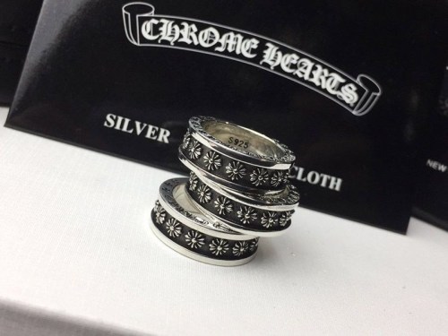 新作 クロムハーツ 偽物 フローラルクロス CHクロス リング指輪 Kuk13505