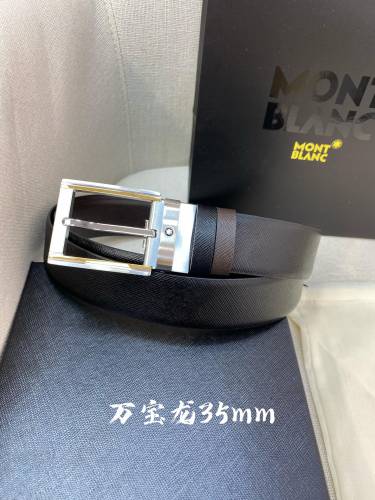 使い勝手良 モンブラン 新作 メンズベルト 偽物 35mm