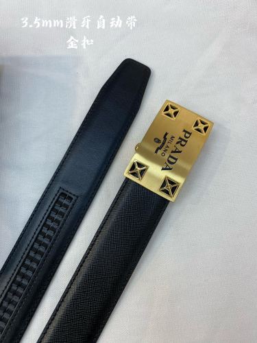 完売必至 ★ プラダ 新作 メンズベルト 偽物 34mm