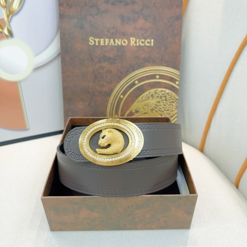 肌触り最高な ステファノ·リッチ 新作 メンズベルト 偽物 38mm